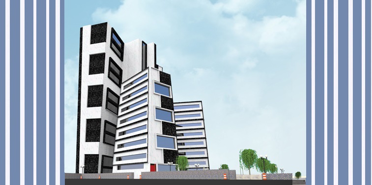 پروژه طرح 5 معماری مجتمع مسکونی 00128