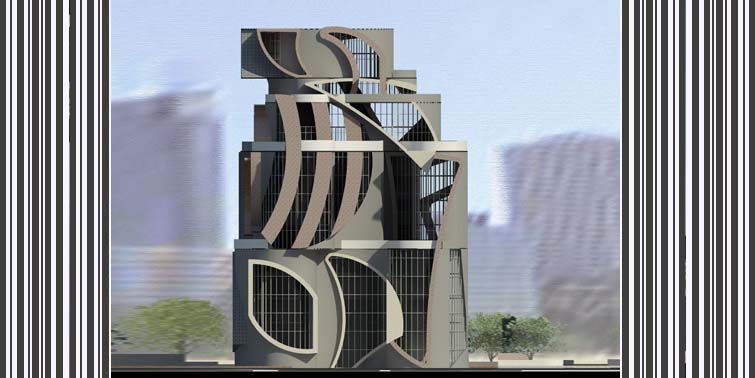 طرح معماری 5 پروژه مجتمع مسکونی 00148