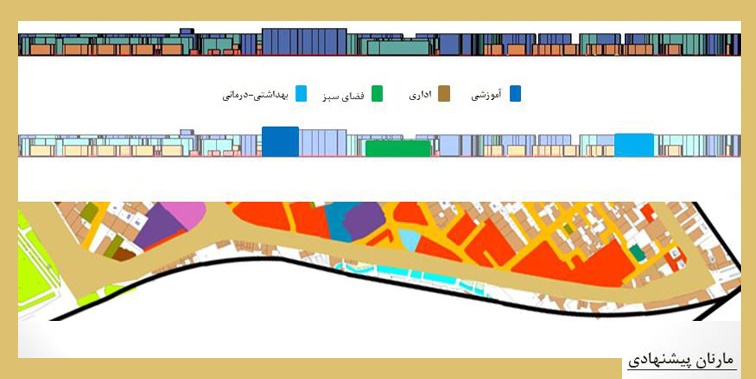 فضاهای شهری مکان یابی منطقه 5 اصفهان