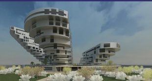 طرح معماری 5 پروژه مجتمع مسکونی 001413