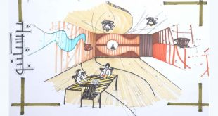 پروژه طرح 3 طراحی داخلی فرهنگسرا