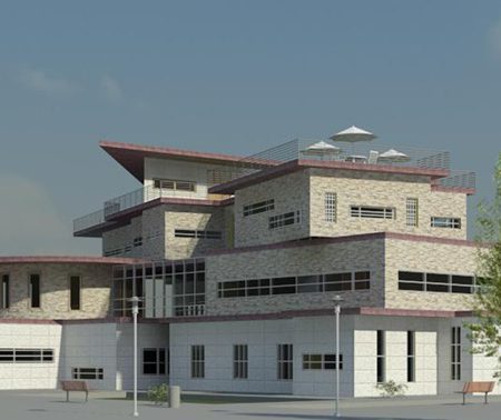 طرح معماری 4 پروژه طراحی بیمارستان 00633