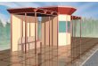مقدمات طراحی معماری ایستگاه اتوبوس 0121