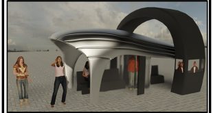 مقدمات طراحی معماری ایستگاه اتوبوس 01210