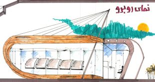 مقدمات طراحی معماری ایستگاه اتوبوس 0122