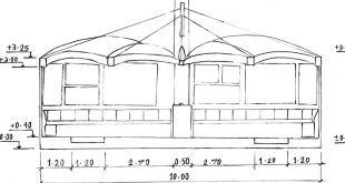 مقدمات طراحی معماری ایستگاه اتوبوس 0126